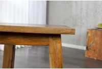 Tabouret design de 45cm en bois massif recyclé