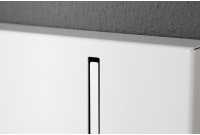 Porte-manteau avec 3 crochets flèches coloris blanc