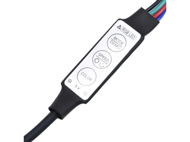 Meuble TV avec lumières LED chêne sonoma 120x30x35,5 cm