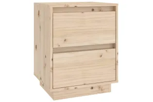 Table de chevet 40x35x50 cm Bois de pin solide 2