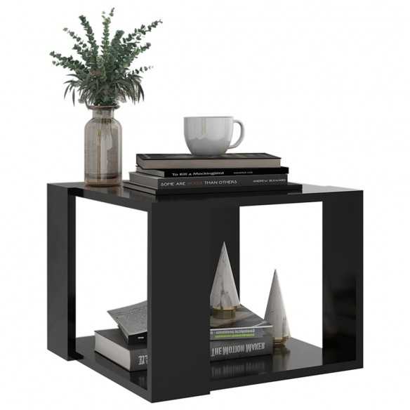 Table basse Noir 40x40x30 cm 