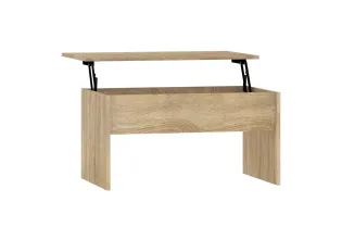Table basse Chêne sonoma 80x50,5x41,5 cm  2