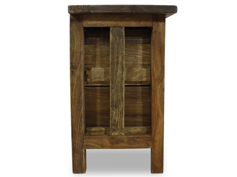 Table de chevet Bois de récupération massif 40 x 30 x 51 cm