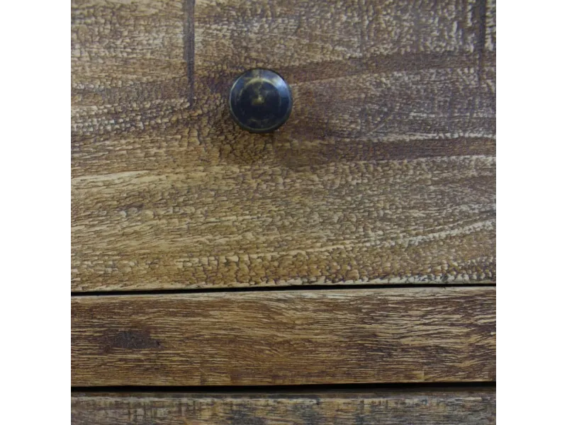 Table de chevet Bois de récupération massif 40 x 30 x 51 cm