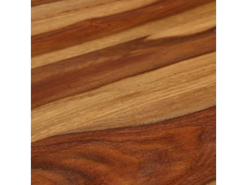 Table basse Bois Sesham massif avec finition miel 110x50x37 cm