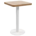 Table de bistro Marron clair 50x50 cm MDF