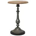 Table d'appoint Bois de sapin massif 40 x 64 cm Marron