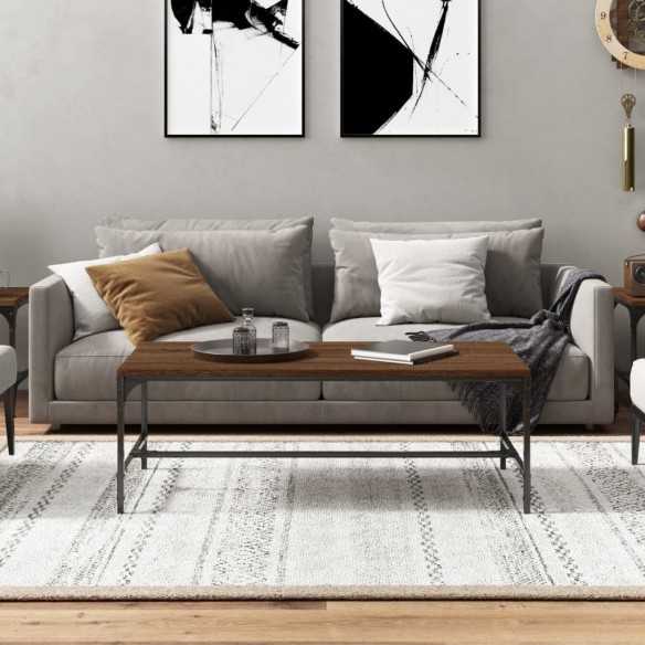 Table basse Chêne marron 100x50x35 cm 