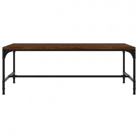 Table basse Chêne marron 100x50x35 cm 