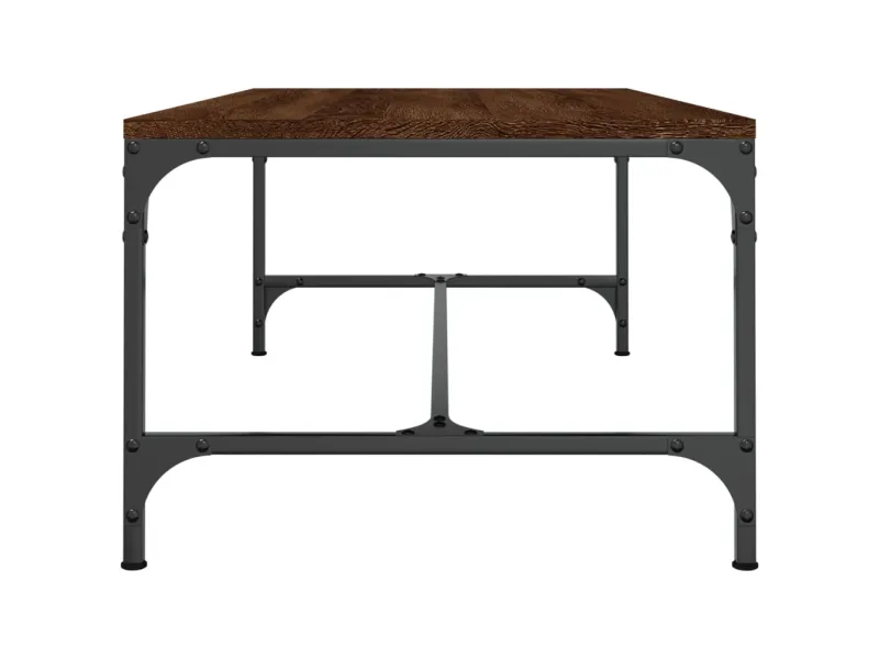 Table basse Chêne marron 100x50x35 cm 