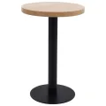 Table de bistro Marron clair 50 cm MDF