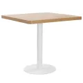 Table de bistro Marron clair 80x80 cm MDF