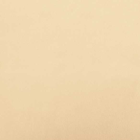 Chaises à manger lot de 2 Crème Velours