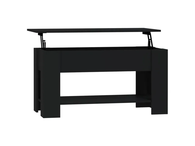 Table basse Noir 101x49x52 cm 