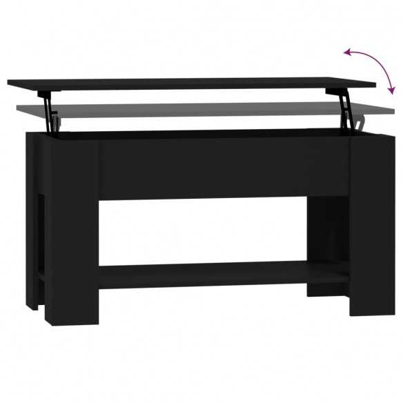 Table basse Noir 101x49x52 cm 