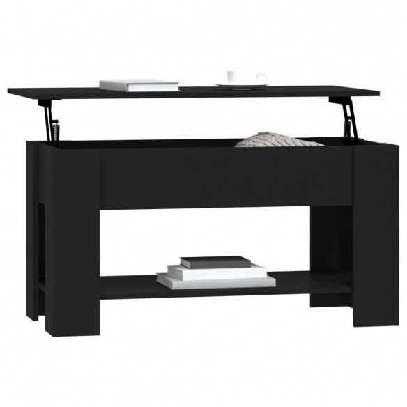 Table basse Noir 101x49x52 cm 