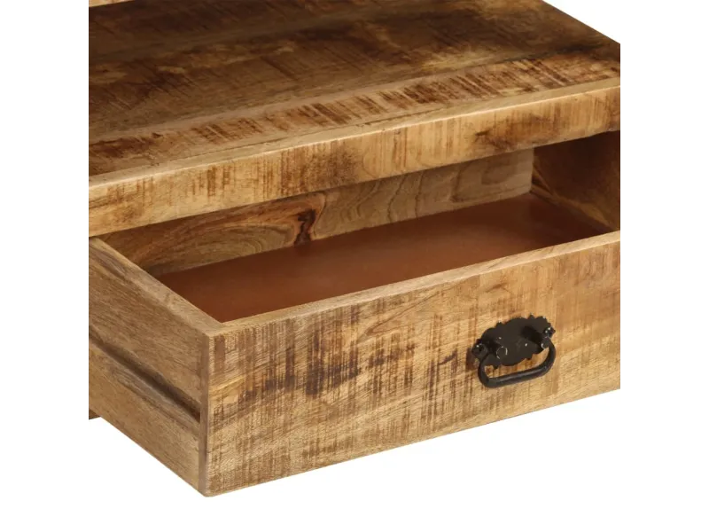 Meuble TV 120x35x45 cm Bois solide de manguier