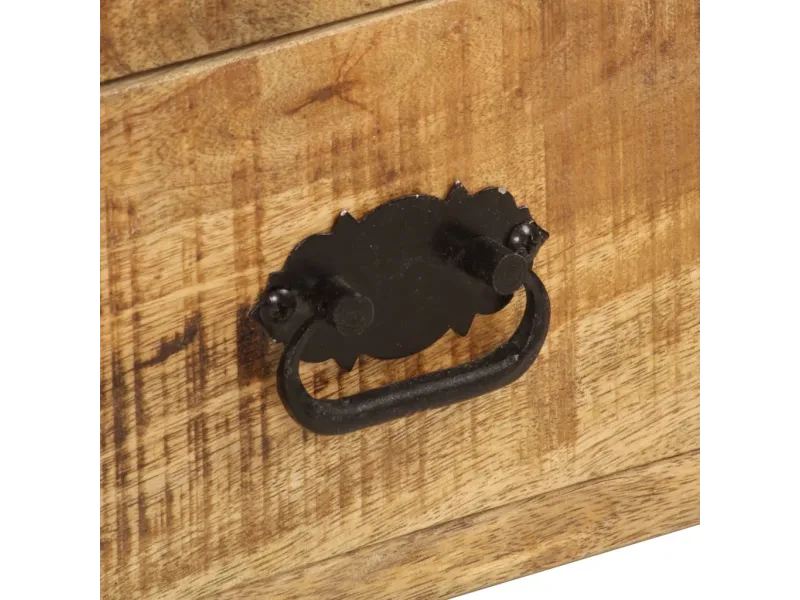 Meuble TV 120x35x45 cm Bois solide de manguier