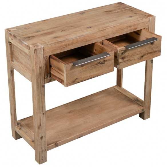 Table console 82x33x73 cm Bois d'acacia massif