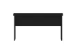 Table basse Noir 80x50,5x41,5 cm 