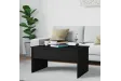 Table basse Noir 80x50,5x41,5 cm 