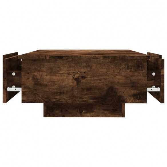 Table basse Chêne fumé 90x60x31 cm 