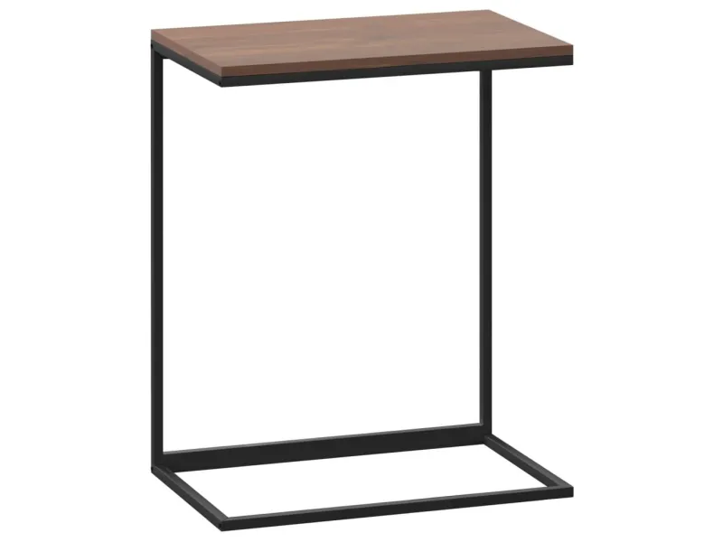 Table d'appoint Noir 55x35x66 cm 