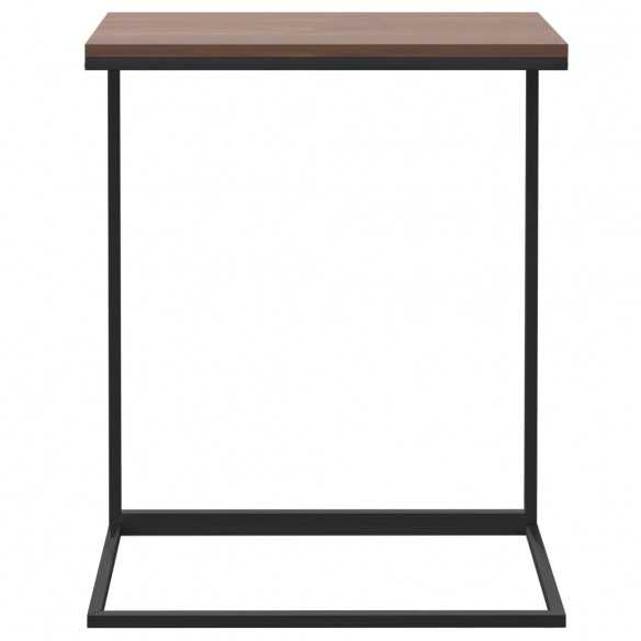 Table d'appoint Noir 55x35x66 cm 