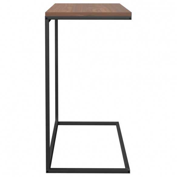 Table d'appoint Noir 55x35x66 cm 