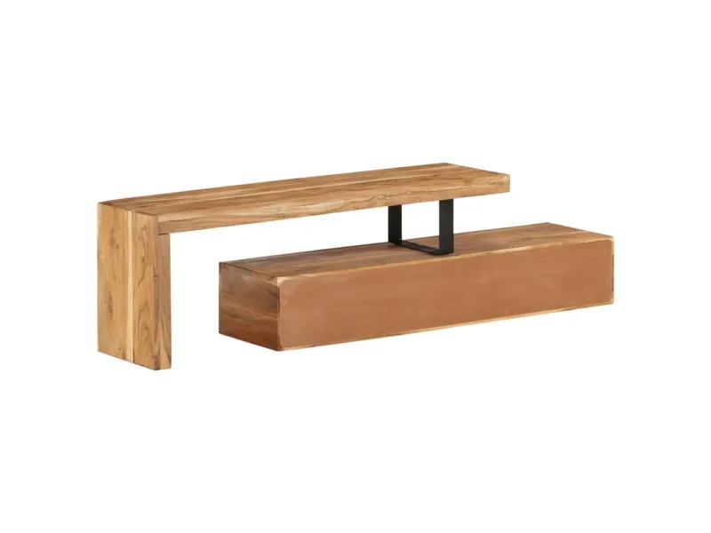 Meuble TV Bois d'acacia massif