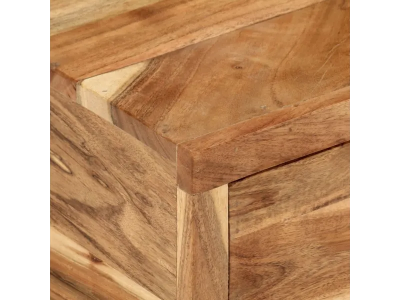 Meuble TV Bois d'acacia massif