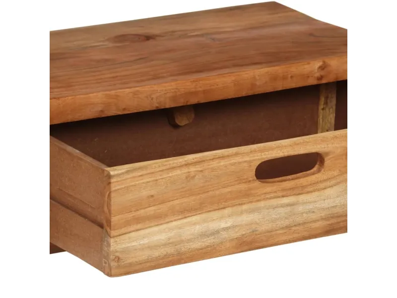 Meuble TV Bois d'acacia massif