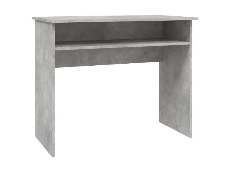Bureau Gris béton 90x50x74 cm Aggloméré