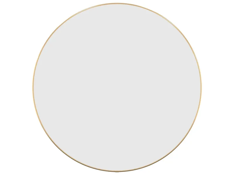 Miroir mural Doré Ø 60 cm Rond