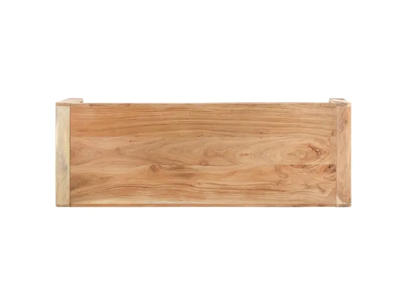 Banc 110x38x46 cm Bois solide d'acacia