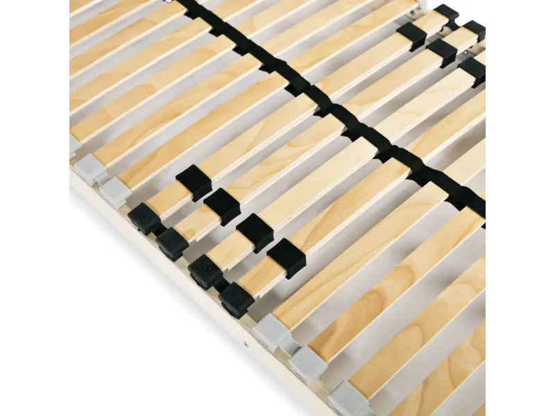 Sommier à lattes avec 28 lattes 7 zones 70 x 200 cm
