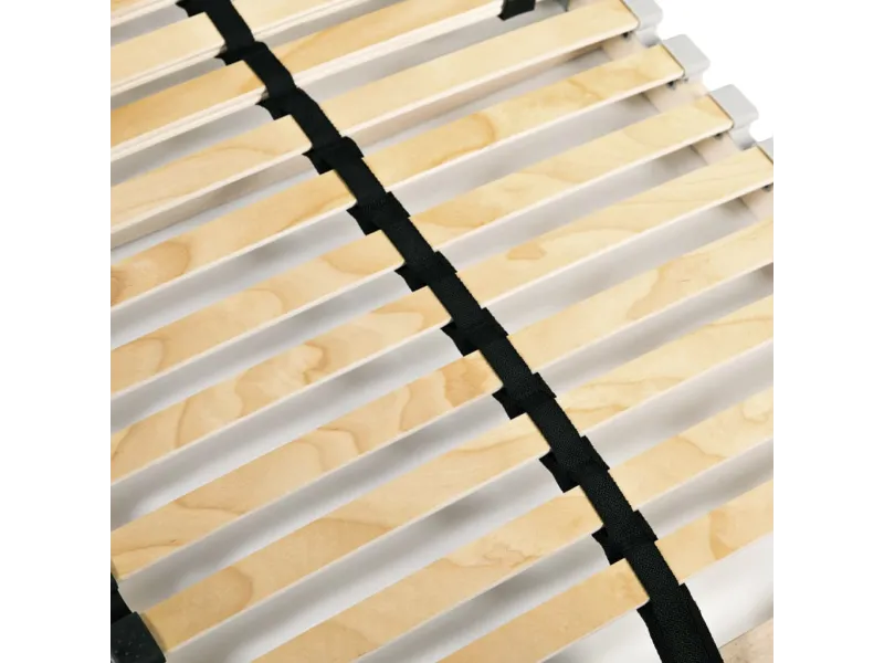 Sommier à lattes avec 28 lattes 7 zones 70 x 200 cm