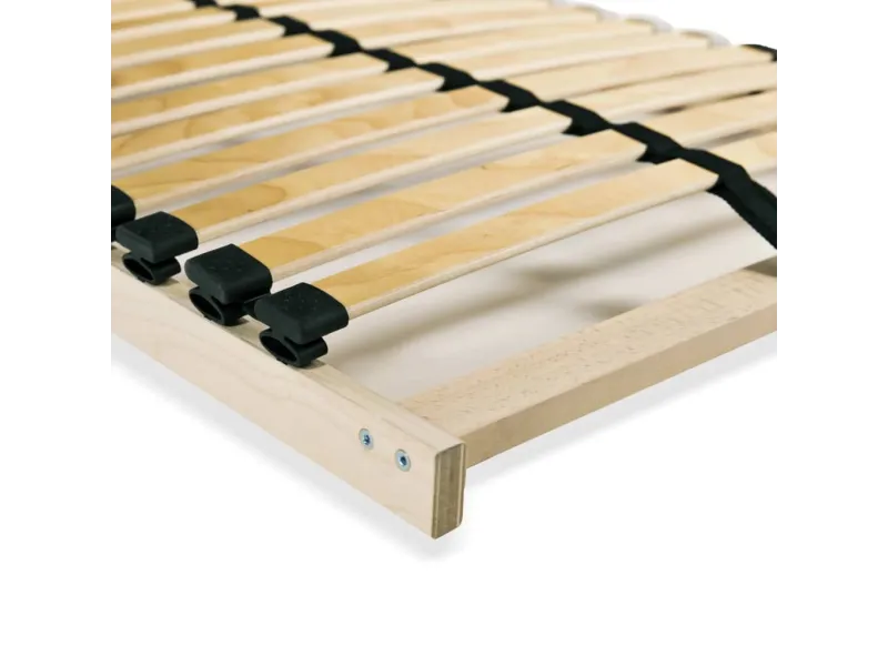 Sommier à lattes avec 28 lattes 7 zones 70 x 200 cm
