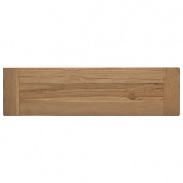 Banc 110 cm Bois massif de teck