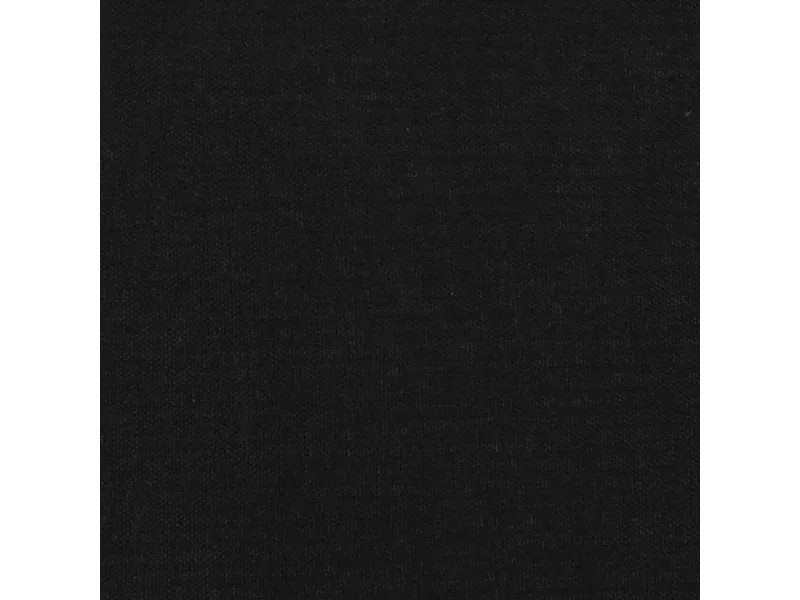 Lit Noir 180 x 200 cm Tissu