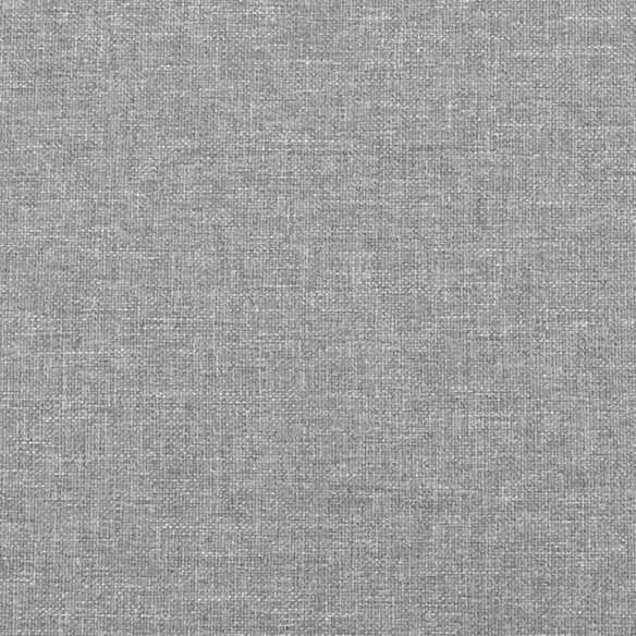 Lit Gris clair 180x200 cm Tissu