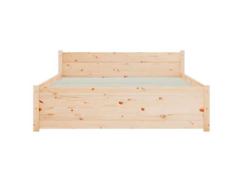 Lit Bois massif 140x200 cm