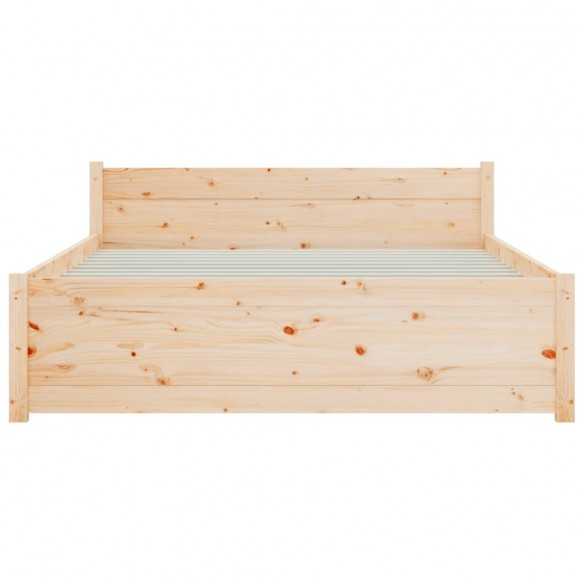 Lit Bois massif 140x200 cm