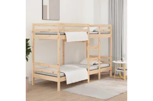 Lit superposé 90x190 cm Bois de pin massif