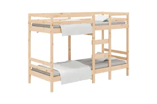 Lit superposé 90x190 cm Bois de pin massif 2