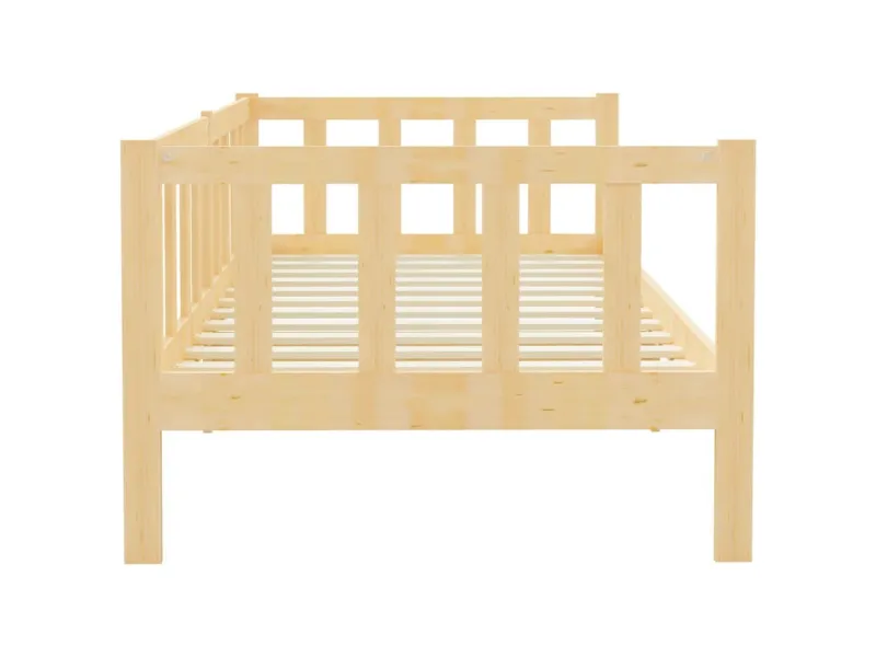 Lit Bois de pin massif 90x200 cm