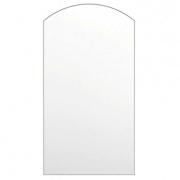 Miroir avec éclairage LED 90x45 cm Verre Arche