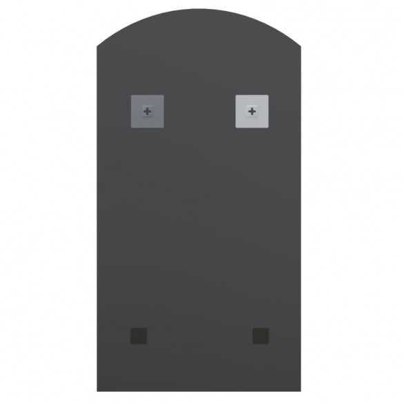 Miroir avec éclairage LED 90x45 cm Verre Arche