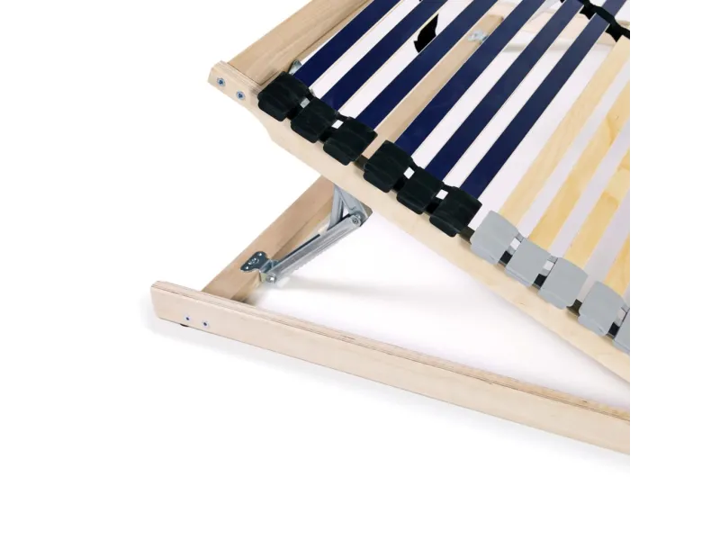 Sommier à lattes avec 42 lattes 7 zones 70 x 200 cm
