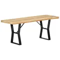 Banc 110 cm Bois de manguier massif